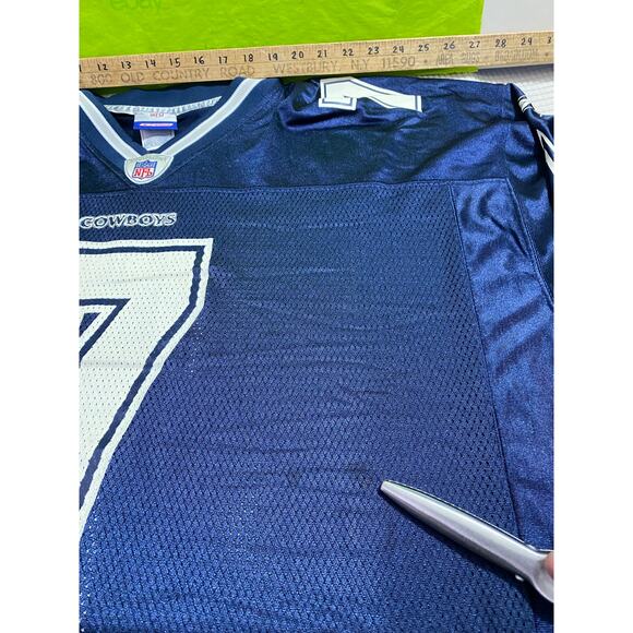 Vintage Rare 2005 DREW HENSON DALLAS COWBOYS #7 QB Reebok XL - Picture 9 of 10